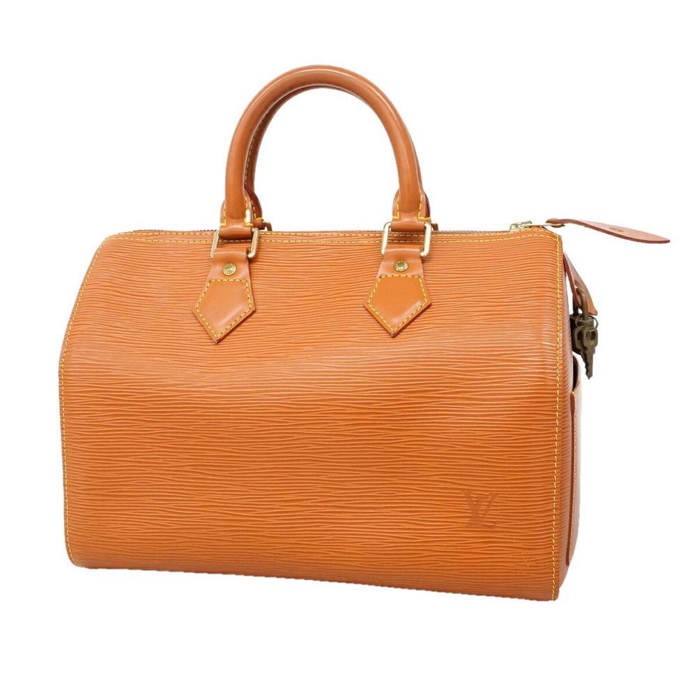 Louis Vuitton Epi Speedy 25 Zipang Gold Handbag for Women P3459635